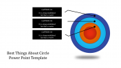 Innovative Circle PowerPoint Template With Three Stages