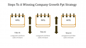 Glittering Company growth PPT presentation PowerPoint