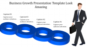 Radiant Business growth presentation template PowerPoint