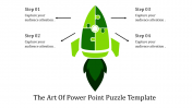 Incredible PowerPoint Puzzle Template With Four Node