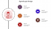 Stunning PowerPoint Agenda Template Presentation Design