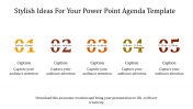 Simple PowerPoint Agenda Template Presentation Design