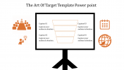 Target Template PowerPoint Presentation With Four Nodes