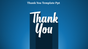Attractive Thank You Template PPT Slide Designs