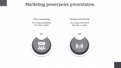 Simple Marketing PowerPoint Presentation Slide