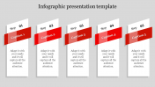 Simple Infographic Presentation Template Slide Design