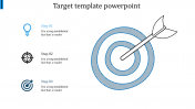 Target Template PowerPoint Presentation-Three Node