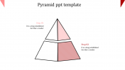 Attractive Pyramid PPT Template Presentation Slide Design