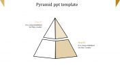 Simple Pyramid PPT Template For Your Presentations