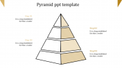Innovative Pyramid PPT Template Presentation Slide Design