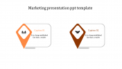 Simple Marketing Presentation PPT Template Designs