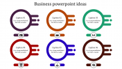 Effective Business PowerPoint Ideas In Multicolor Slide