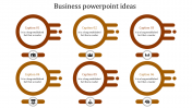 Alluring Business PowerPoint Ideas Presentation Template
