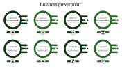 Get Eight Noded bright Business PowerPoint presentation