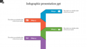 Use Infographic Presentation PPT In Multicolor Slide