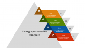 Amazing PowerPoint Template Triangle Presentation Design