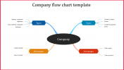 Colorful Company Flow Chart Template Presentation
