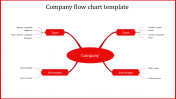 Company Flow Chart Template With Multi-Shapes Presentation