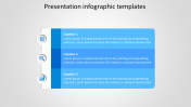 Best Presentation Infographic Templates With Blue Color