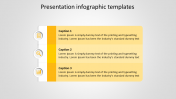 Innovative Presentation Infographic Templates on Three Nodes