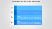 Creative Presentation Infographic Templates-Blue Color