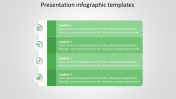 Amazing Presentation Infographic Templates With Four Nodes