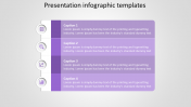 Fantastic Presentation Infographic Templates with Four Nodes