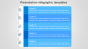 Best Presentation Infographic Templates With Five Nodes