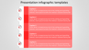 Amazing Presentation Infographic Templates With Five Nodes