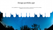 Admiring Design Portfolio PPT PowerPoint Template 