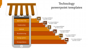 Best Technology PowerPoint Templates Presentation-6 Node