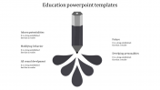 Attractive Education PowerPoint Templates With Pencil Model