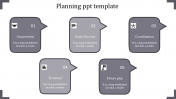 Creative PowerPoint Planning Template Slide Designs