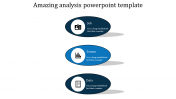 Effective Ways To Analysis PowerPoint Template-Blue Color