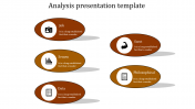 Stunning Analysis PowerPoint Template-Orange Color