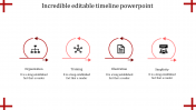 Incredible Editable Timeline PowerPoint With Circle Model