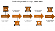 Awesome Timeline Design PowerPoint With Five Nodes