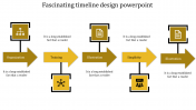 Stunning Timeline Design PowerPoint Presentation Slide