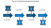 Creative Timeline Design PowerPoint In Arrow Model