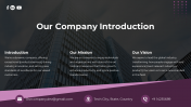 Delightful Introduce Company Profile PPT And Google Slides