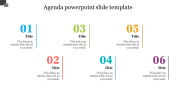 Our Predesigned Agenda PowerPoint Slide Template
