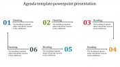 Awesome Agenda Template PowerPoint Presentation Slides