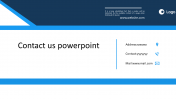 Impress your Audience with Contact us PowerPoint Slides