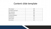 Impress your Audience with Content Slide Template Slides