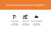 A Three Noded Industrial PowerPoint Templates Presentation