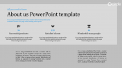 Stunning About Us PowerPoint Template Slide Designs