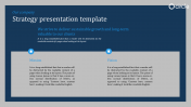 Customized Strategy Presentation Template Slide Designs