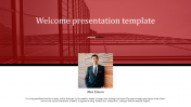Amazing Welcome Presentation Template Slide Designs