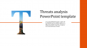 Incredible Threats Analysis PowerPoint Template PPT