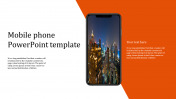Mobile Phone PowerPoint Template for Google Slides
